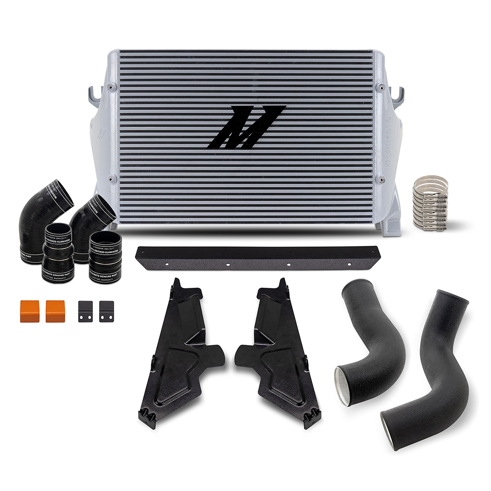 Mishimoto — Mishimoto 2019+ Ram 6.7L Cummins Intercooler Kit / SL Cooler - WBK Pipes
Intercooler Kit - view 12